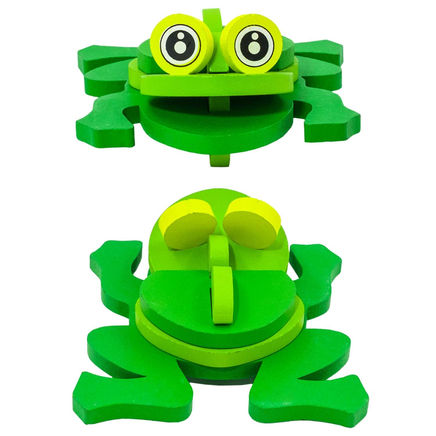 Пазл 3D Alatoys Лягушка объемная - фото 12