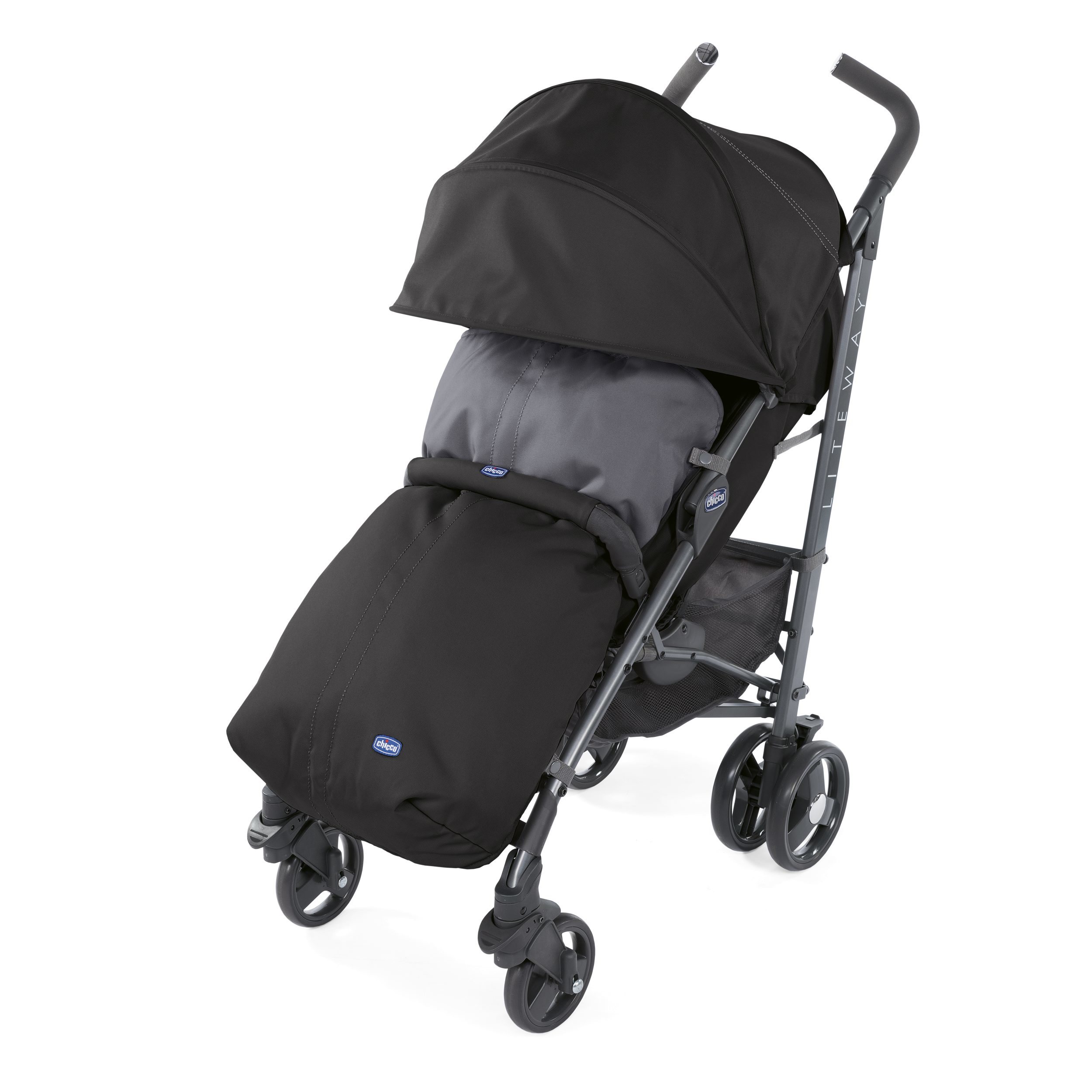 Коляска Chicco Lite Way Top Jet Black - фото 1