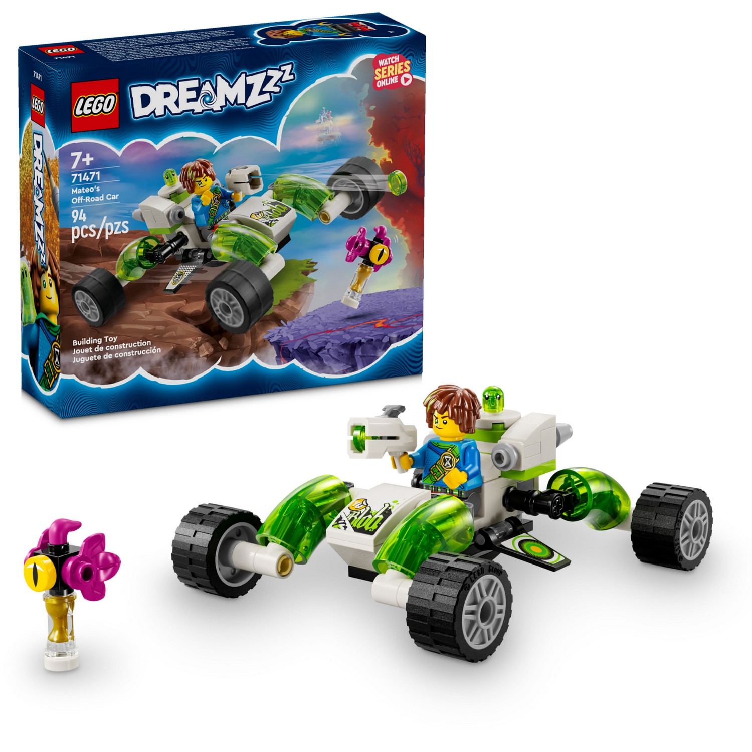 Конструктор детский LEGO Dreamzzz Внедорожник Матео 71471 - фото 1