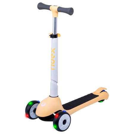 Самокат RIDEX трехколесный 3 wheels scooter Motley 125/80 white/peach