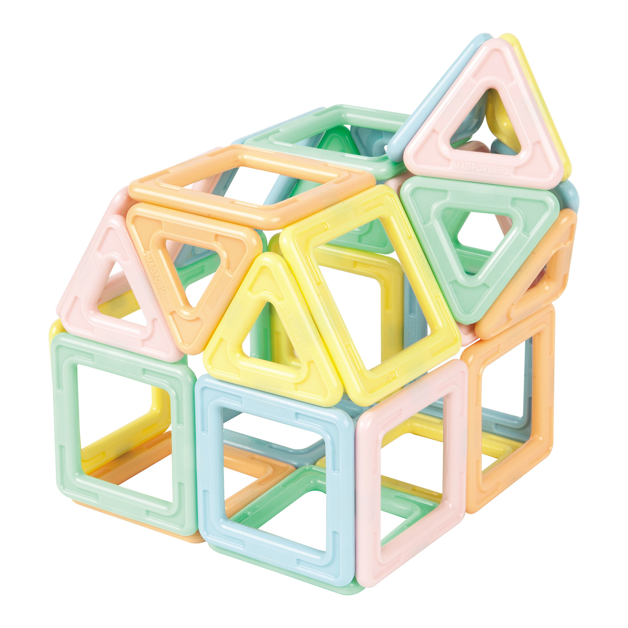 Магнитный конструктор Magformers My First Pastel Set 30P - фото 4