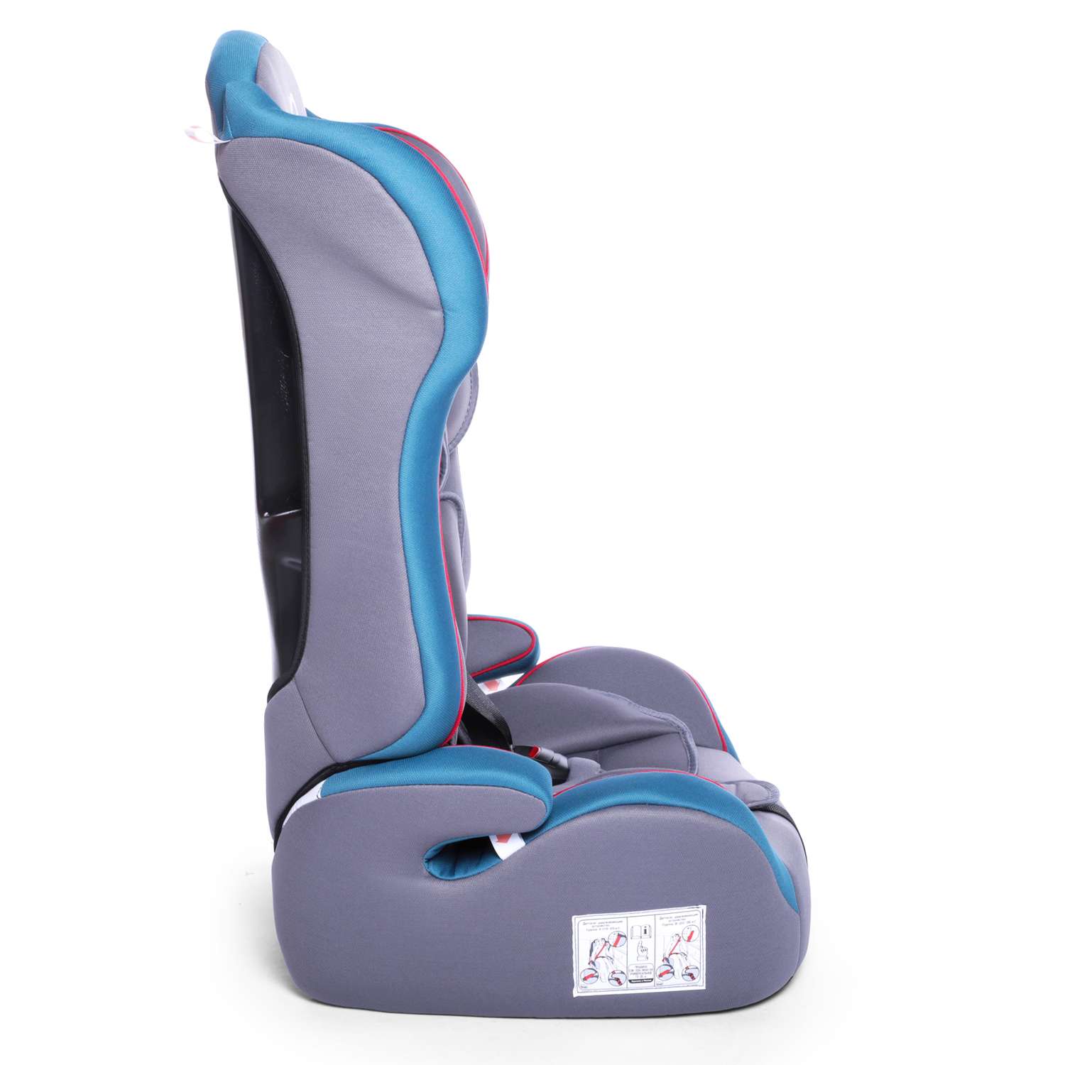 Автокресло BabyCare Upiter Plus голубой серый - фото 5