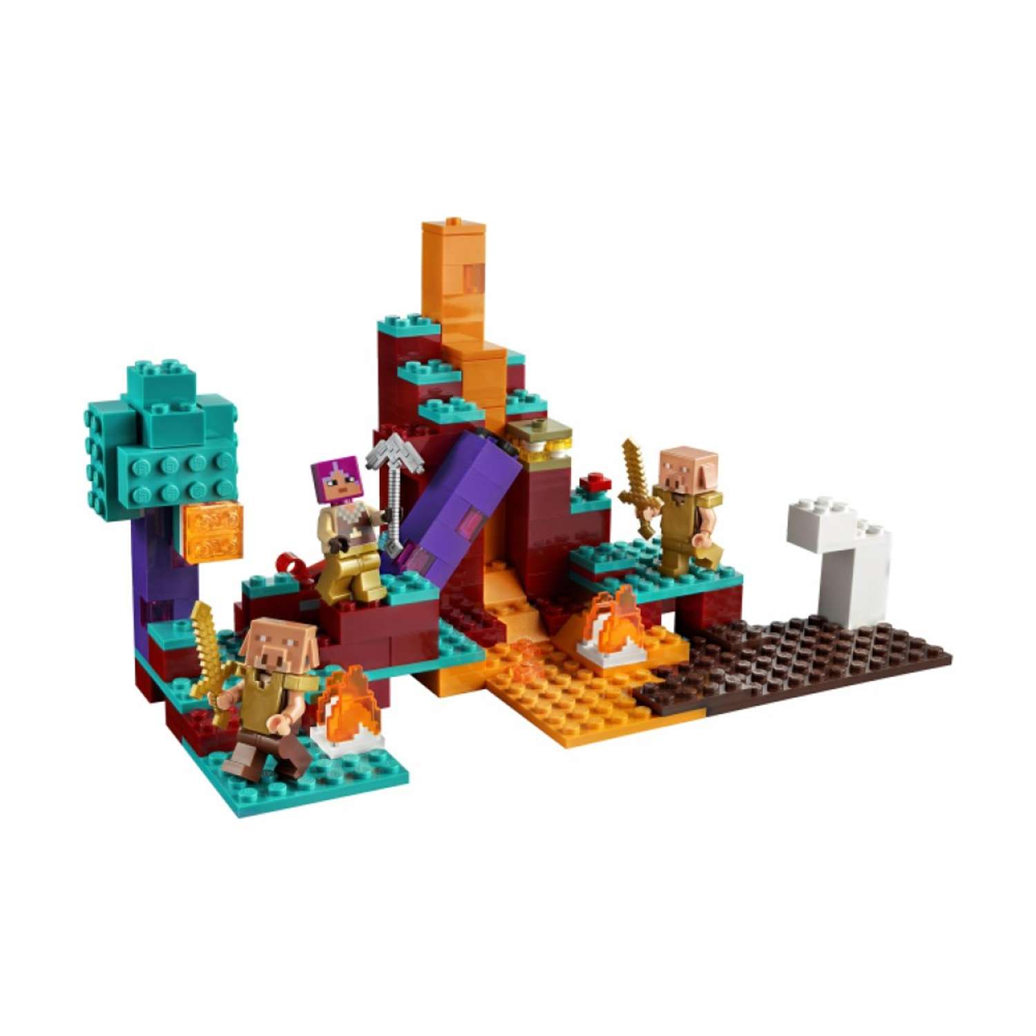 Конструктор LEGO Minecraft Искажённый лес 21168 - фото 3