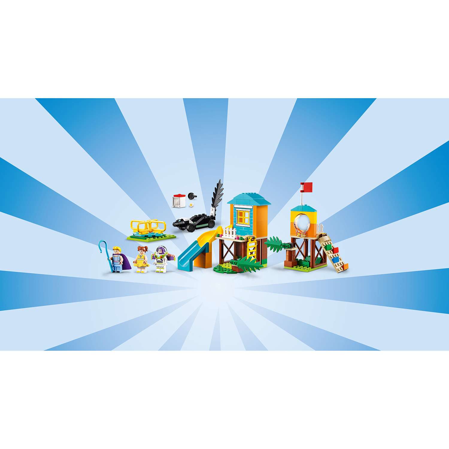 Конструктор LEGO 4+ Приключения Базза и Бо Пип на детской площадке 10768 - фото 8