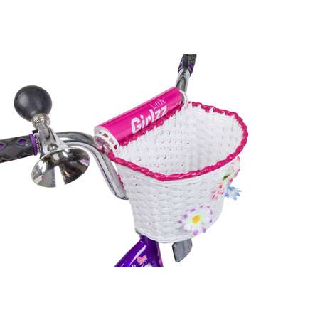Велосипед 16 фиолетовый NOVATRACK LITTLE GIRLZZ