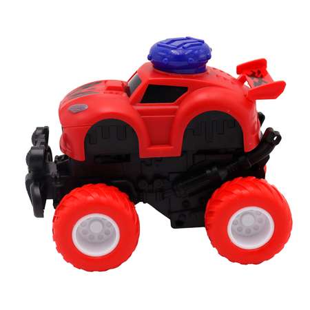 Монстр-трак Funky Toys катапульта красный