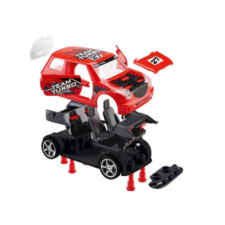 Сборная модель Revell Раллийный автомобиль Junior kit Pull Back Rallye Car красный