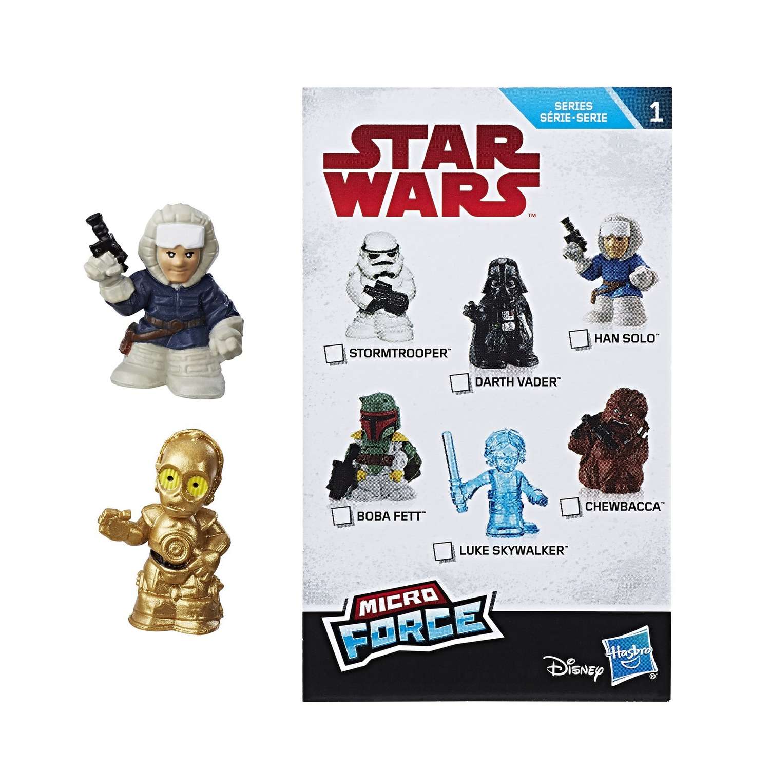 Фигурка Star Wars Micro Force в ассортименте - фото 14