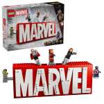 Конструктор LEGO Логотип и минифигурки Marvel 76313