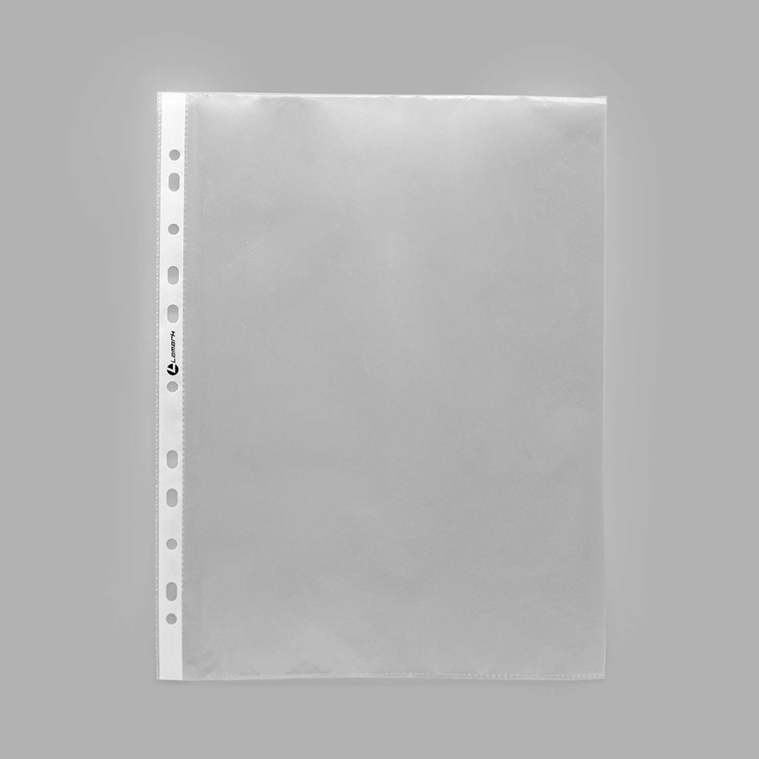 Файл - папка Lamark мультифора для хранения документов перфорированный с повышенной вместимостью A4 100 шт - фото 1