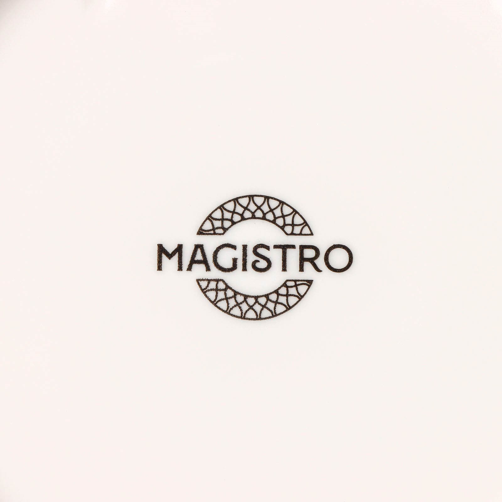 Блюдо сервировочное MAGISTRO фарфоровое для подачи Magistro Rodos 33 4×15 8×2 5 см цвет белый - фото 5