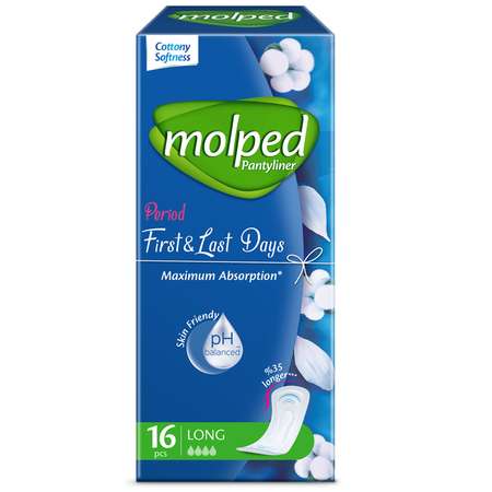 Ежедневные прокладки Molped First and Last Days 16 шт