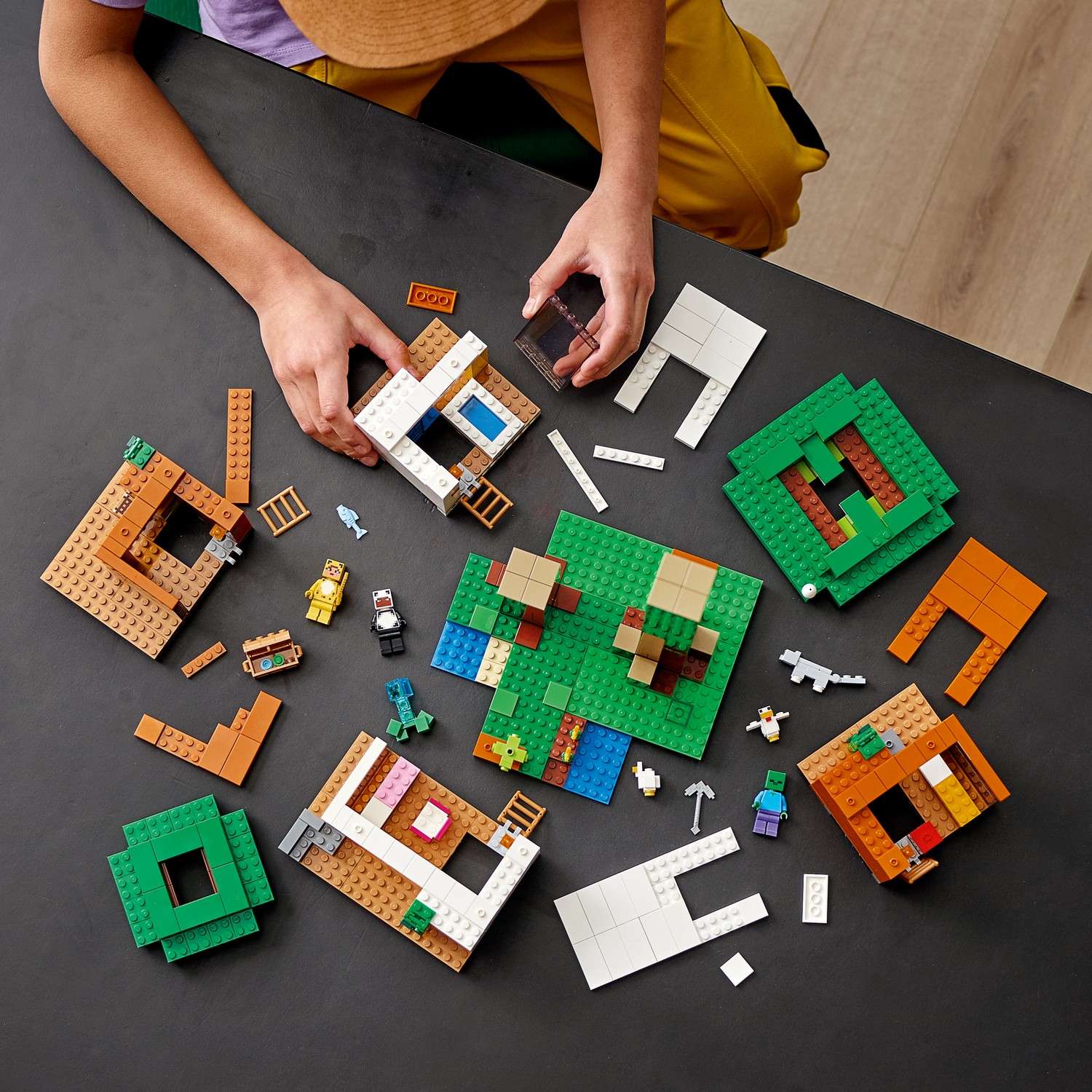 Конструктор LEGO Minecraft Современный домик на дереве 21174 - фото 13