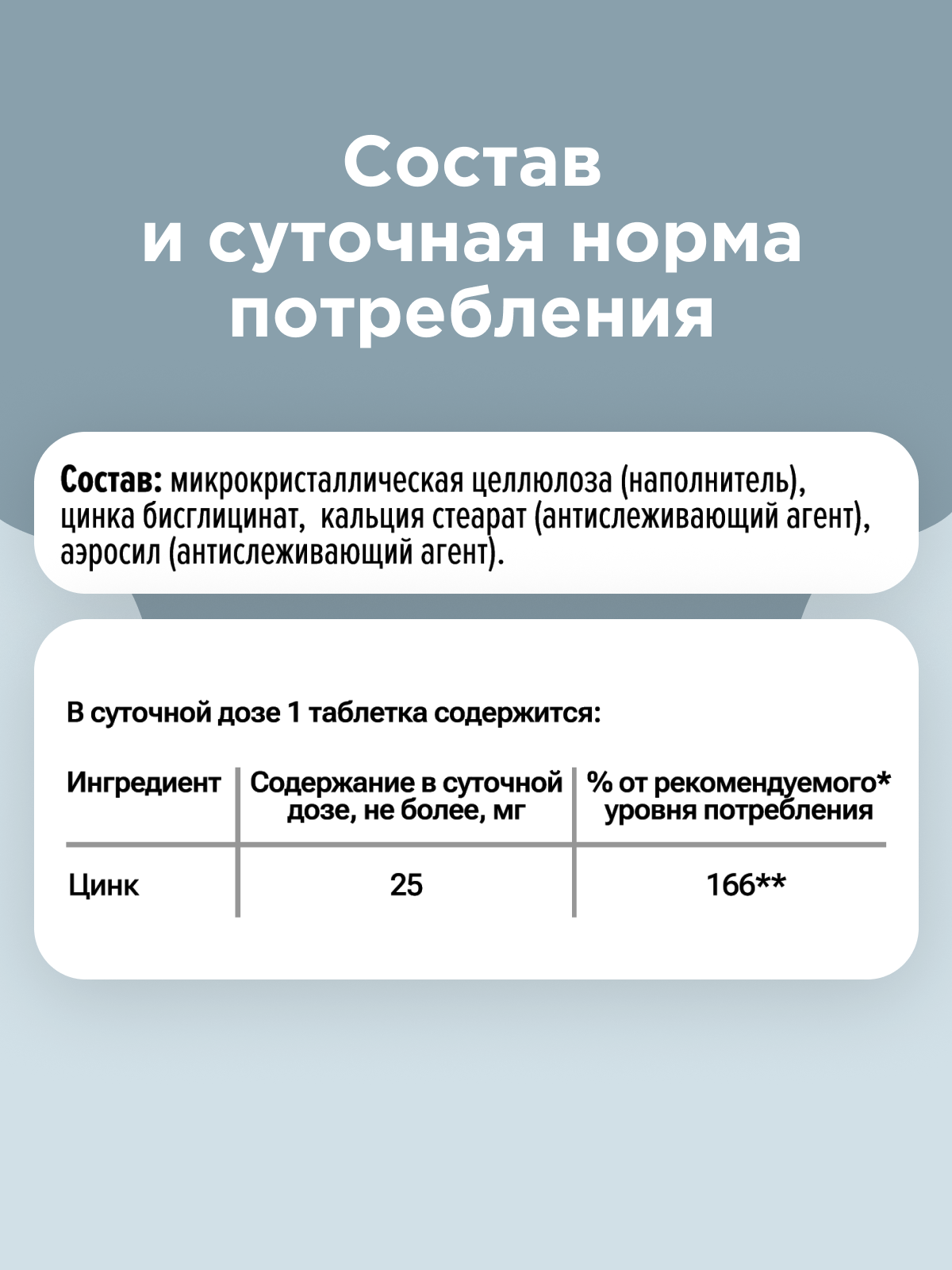 БАД UNATUNA Биологически активная добавка «Цинк хелат 25 мг» 90 таблеток - фото 6