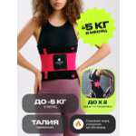 Пояс для похудения Urbanfit фуксия размер XXL