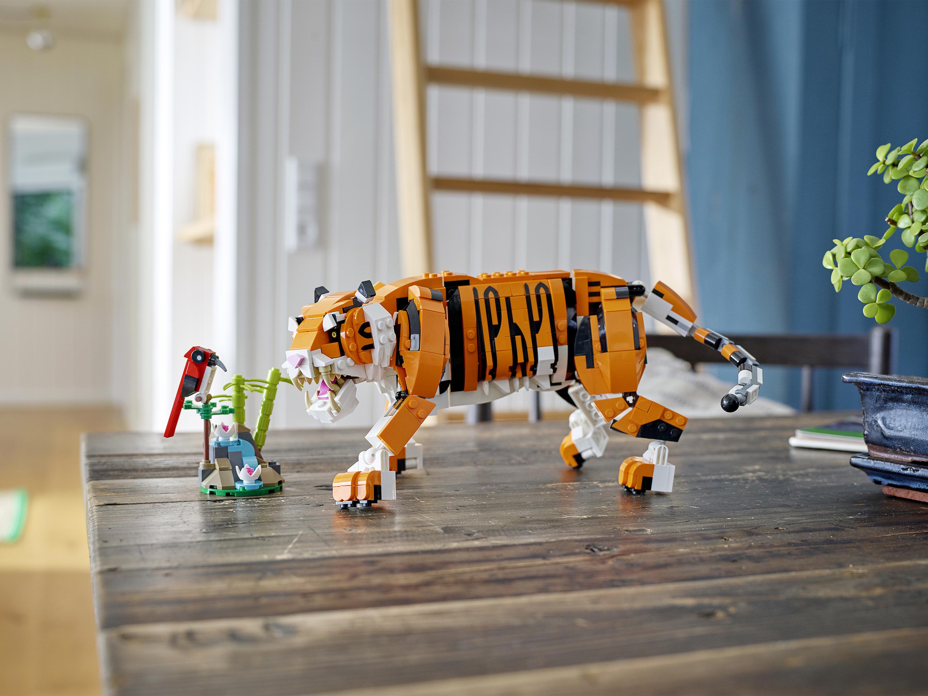 Конструктор LEGO Creator Величественный тигр блочный - фото 5