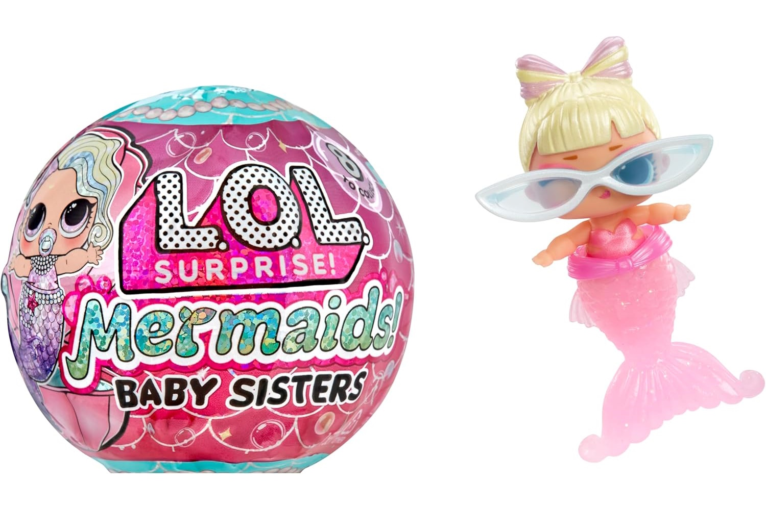 Игрушка L.O.L. Surprise! Mermaids! Baby Sisters в непрозрачной упаковке Сюрприз 515760 - фото 1