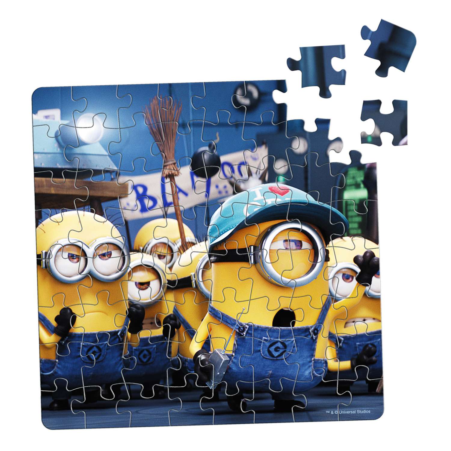 Пазл ORIGAMI Minions 3 64 эл. 03154 в ассортименте - фото 6