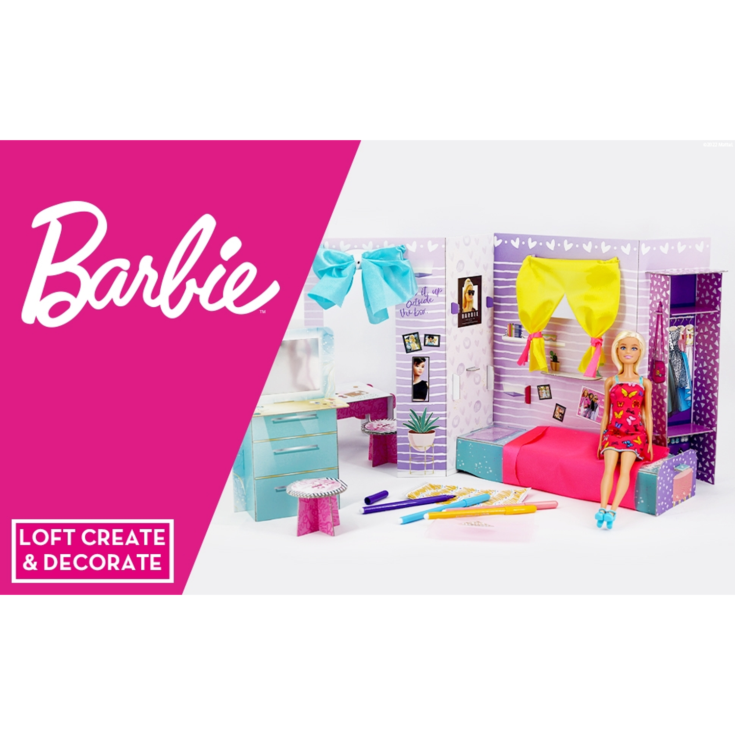 Набор Lisciani Barbie Комната студия с куклой 92000/R103737 92000/R103737 - фото 8