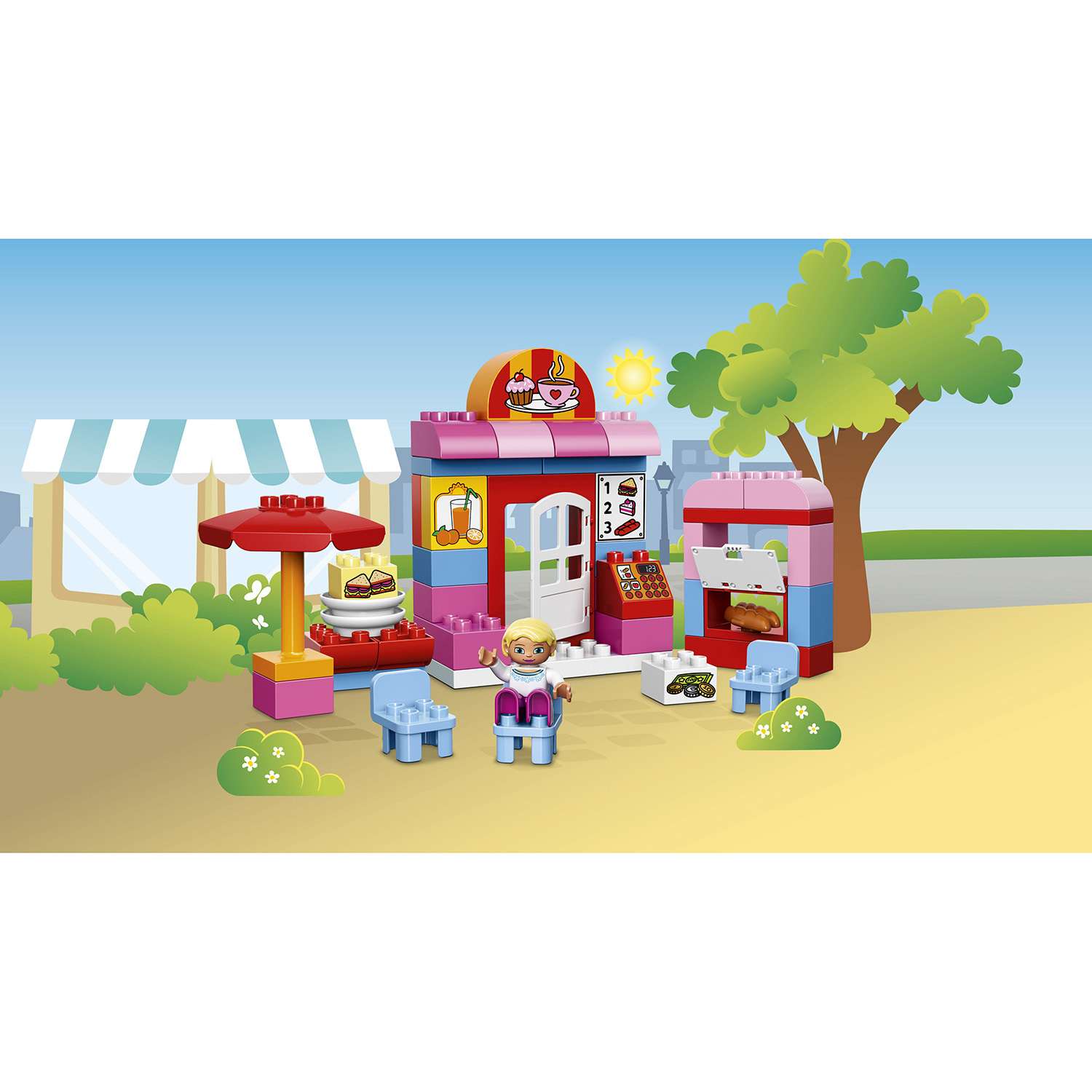 Конструктор LEGO DUPLO Town Кафе (10587) - фото 4