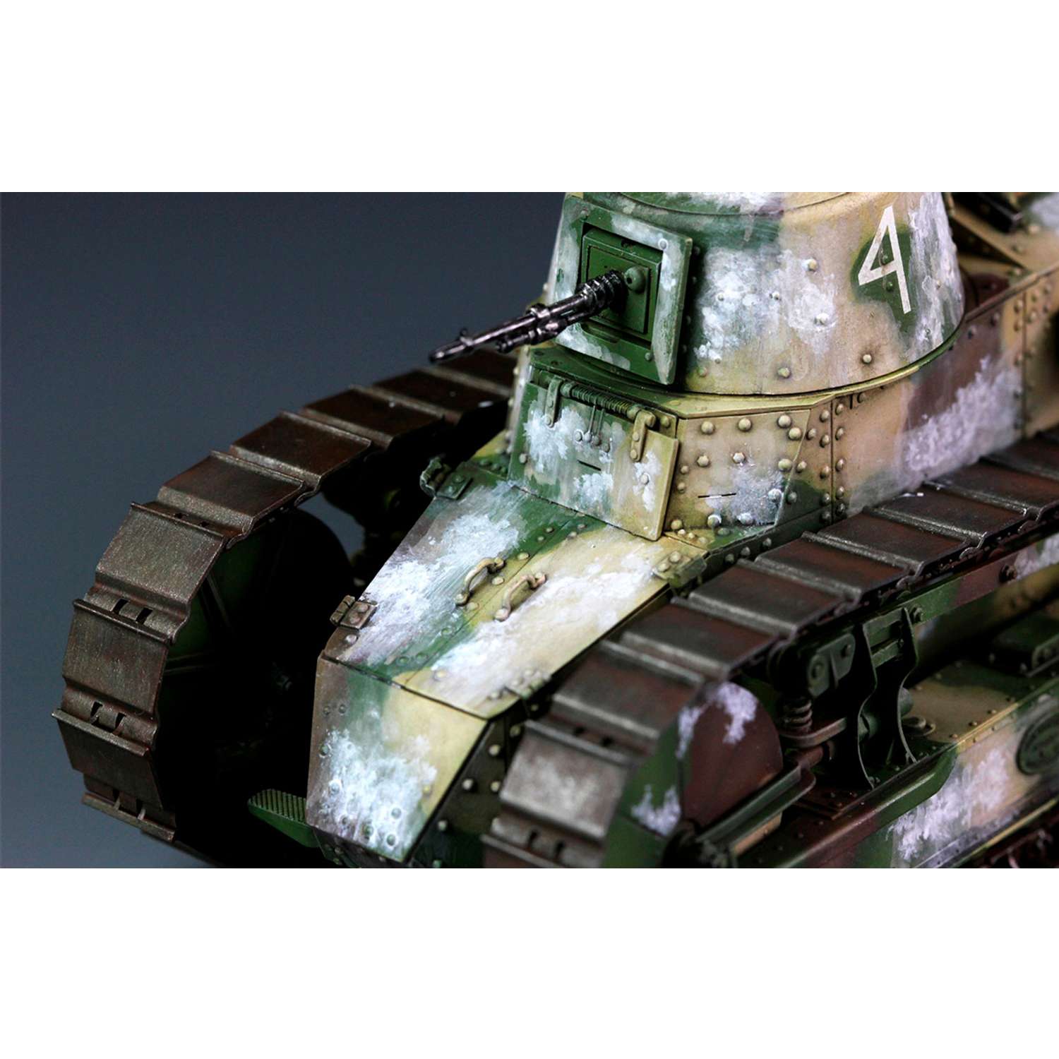 Сборные модели MENG TS-008 Танк FT-17 Light tank Cast turret 1/35 18524619422 - фото 2