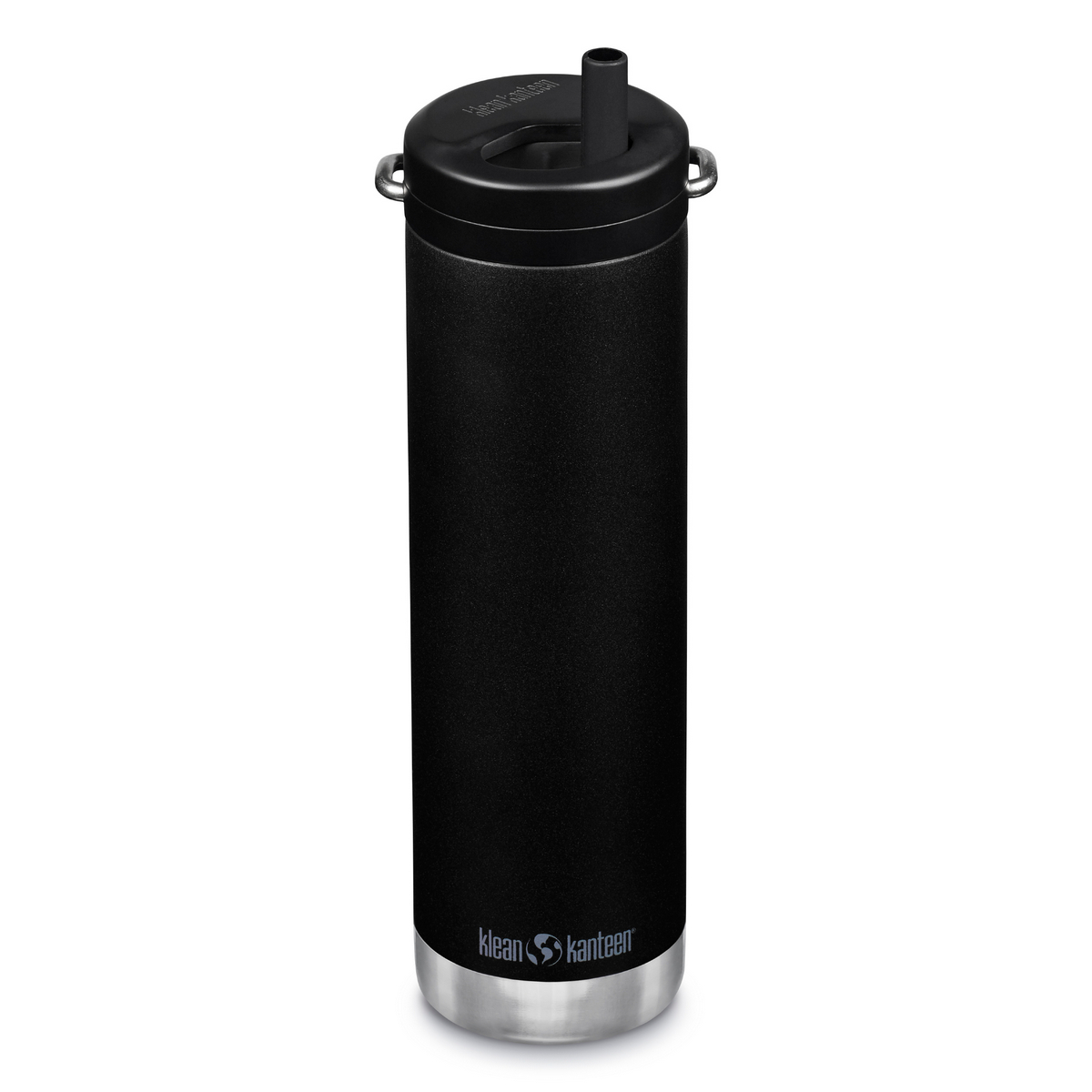 Термокружка Klean Kanteen TKWide Twist Cap 20oz Black 592 мл - фото 1