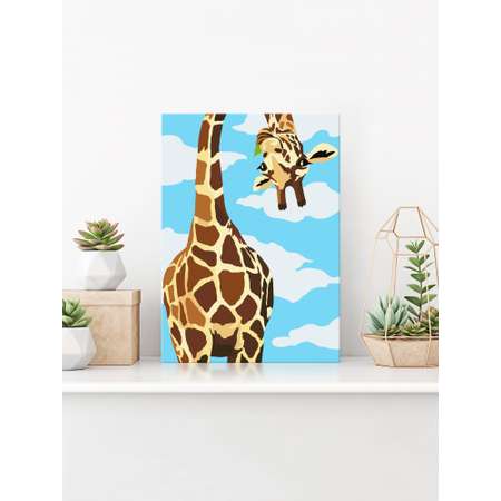 Живопись по номерам Hobby Paint картон 15х21 см Жираф