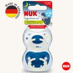 Соска пустышка ортодонтическая силикон Nuk NUK SIGNATURE NIGHT