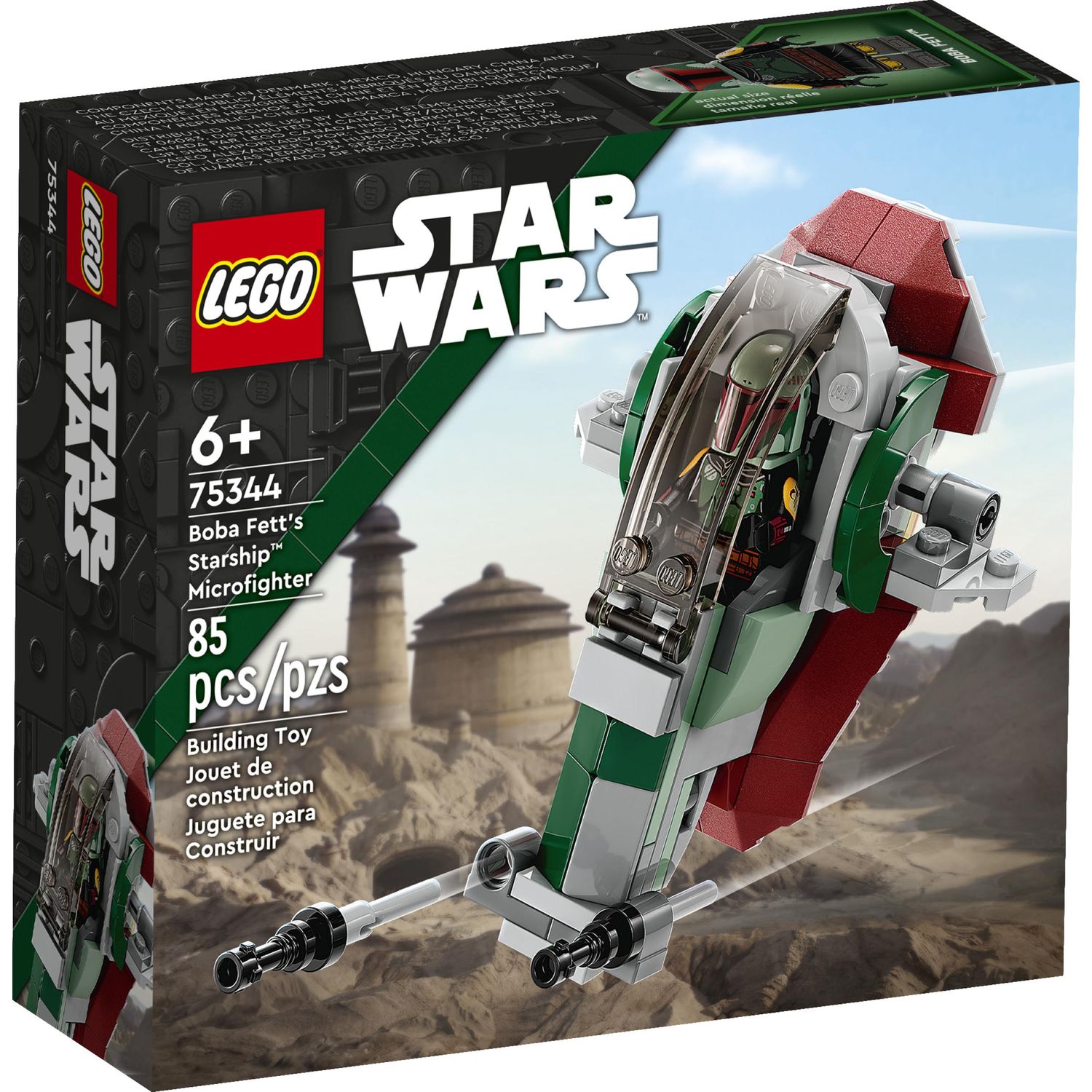 Конструктор LEGO Star Wars 75344 Звездолет Бобы Фетта