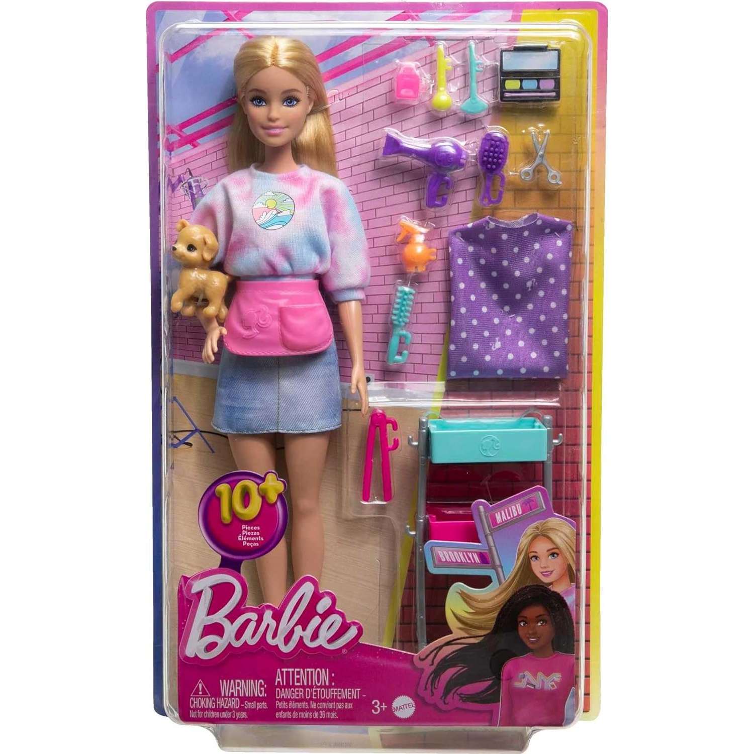 Кукла Barbie Малибу Стилист HNK95 HNK95 - фото 6