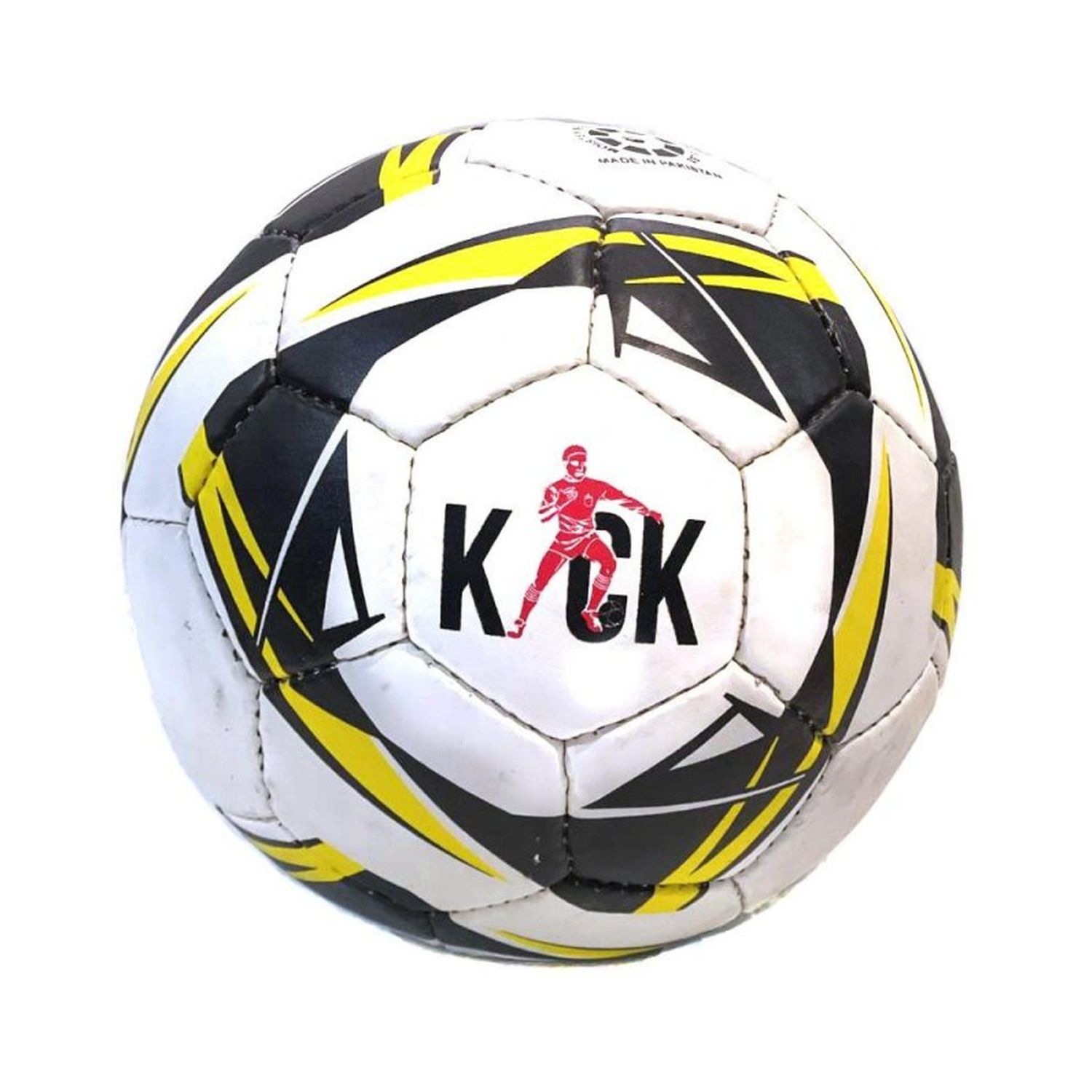 Футбольный мяч Uniglodis размер 5 желтый - фото 1
