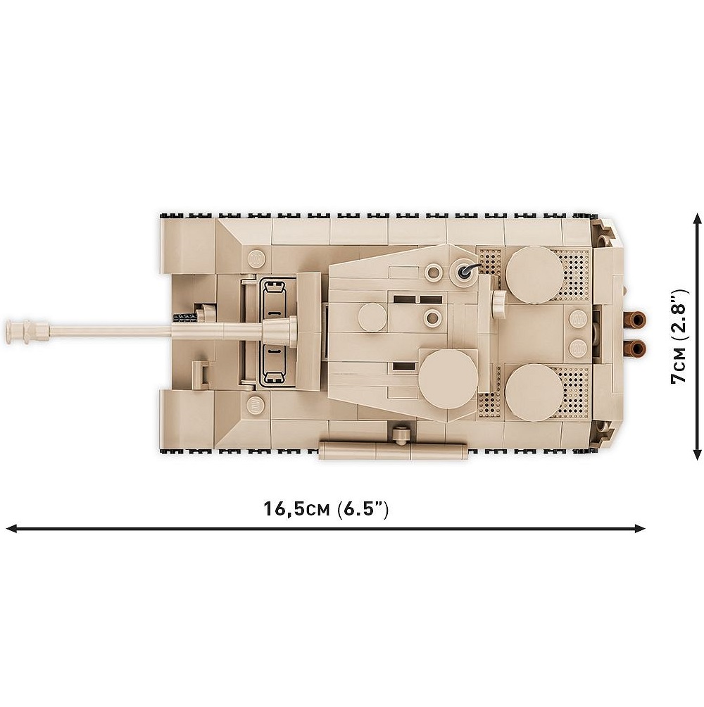Конструктор COBI Немецкий танк Пантера PzKpfw V Panther Ausf G 298 деталей - фото 4