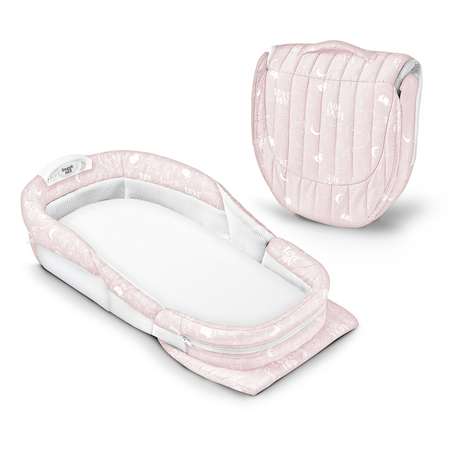 Складная кроватка Baby Delight ХL Розовая