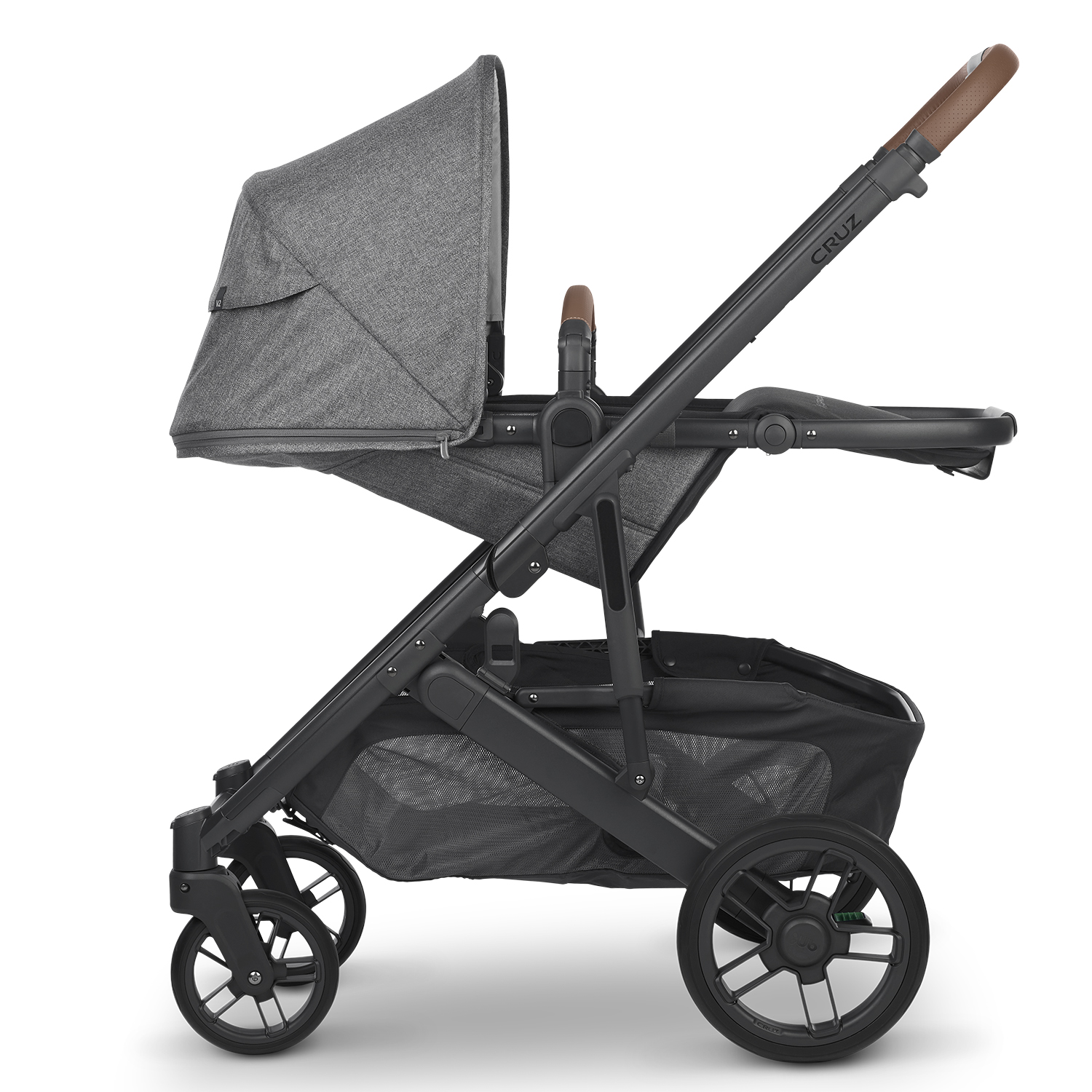 Коляска прогулочная UPPAbaby Cruz V2 Greyson Графитовый меланж - фото 20