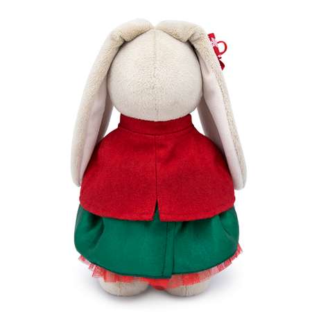 Мягкая игрушка BUDI BASA Зайка Ми в красном жакете и зеленой юбке 25 см StS-239