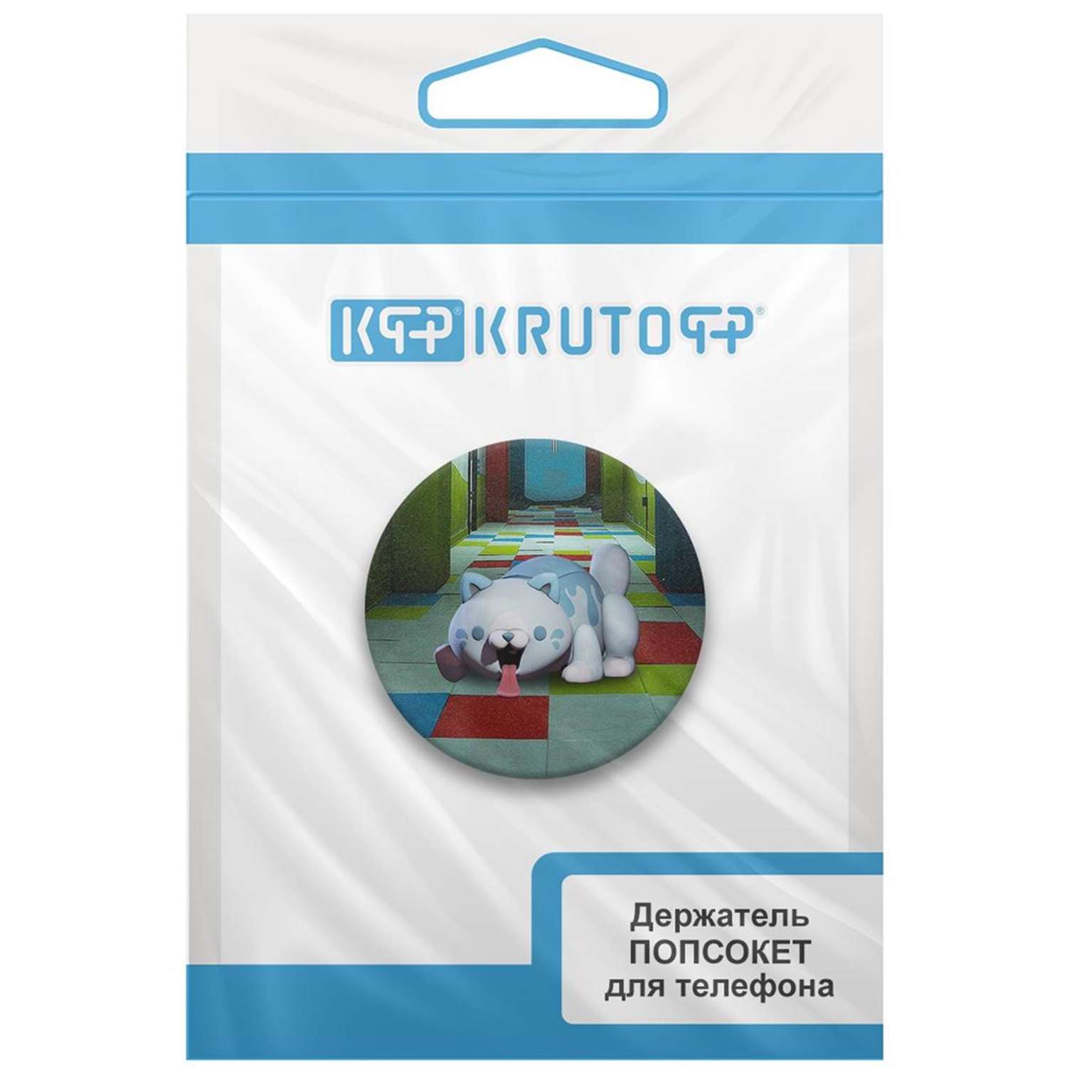 Пластмассовый держатель Krutoff хаги ваги конфетная кошка для телефона - фото 7
