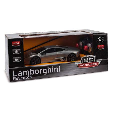 Машина Mobicaro РУ 1:24 Lamborghini Reventon Серая