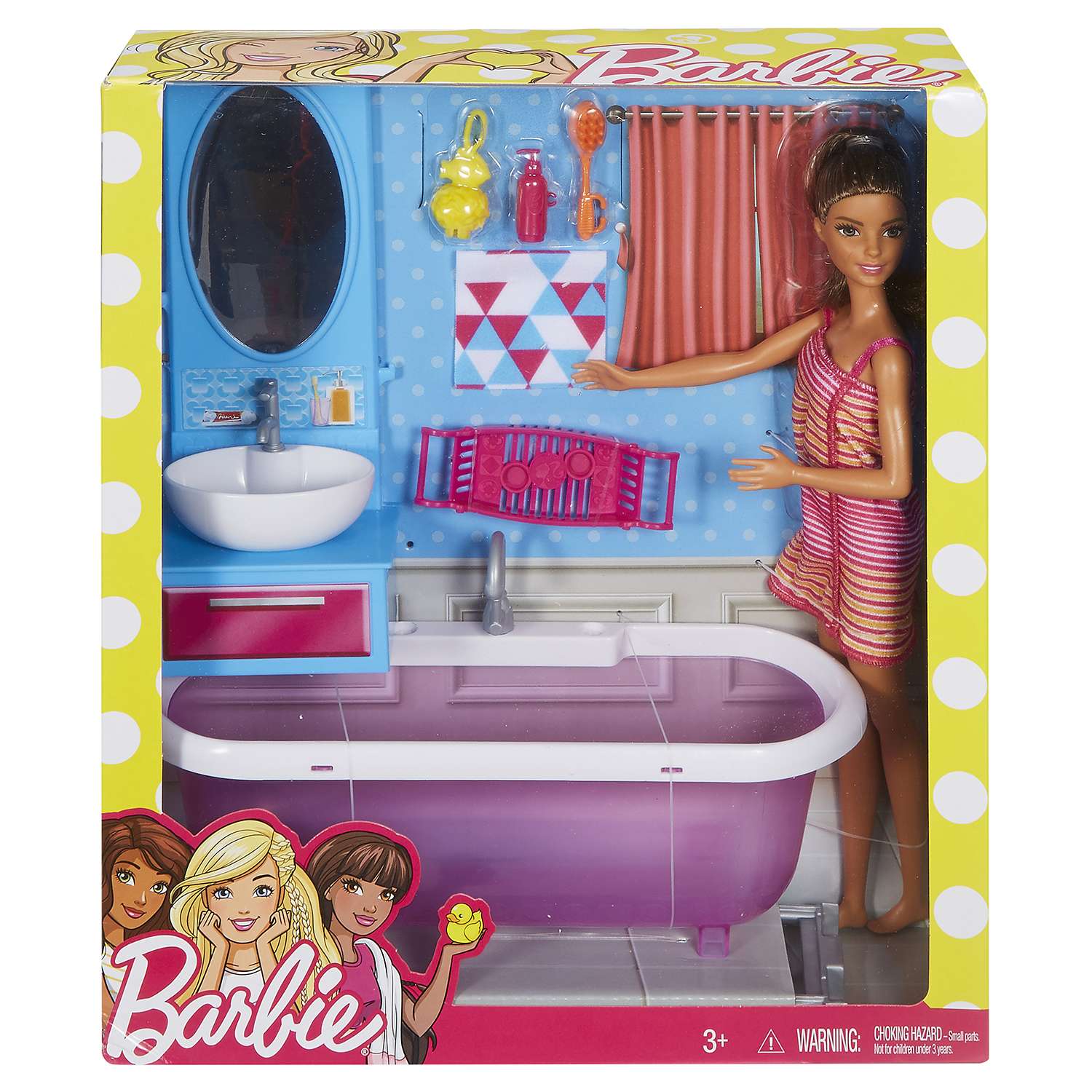 Игровой набор Barbie BRB Наборы мебели и кукла в ассортименте DVX51 - фото 4