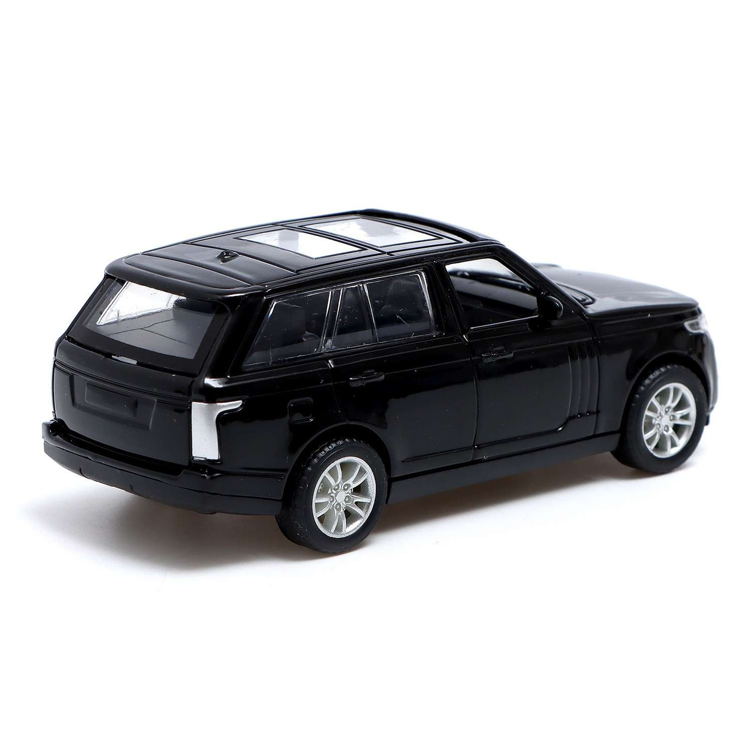 Машина Автоград металлическая «Джип» инерционная масштаб 1:43 цвет чёрный 7608961 - фото 3