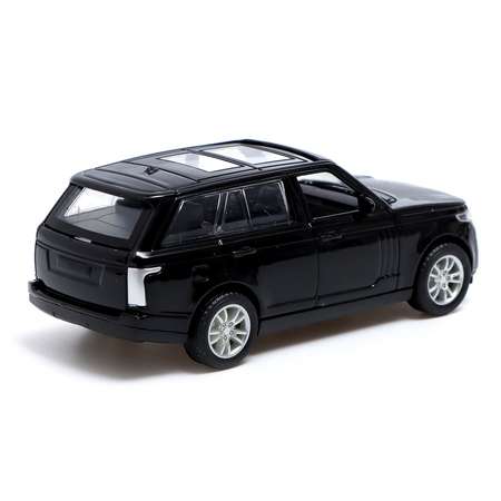 Машина Автоград металлическая «Джип» инерционная масштаб 1:43 цвет чёрный