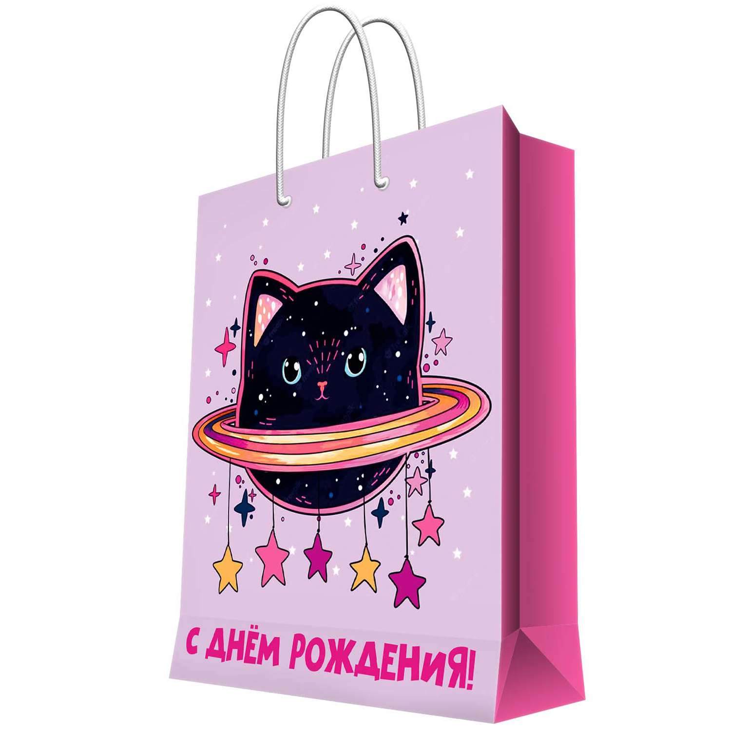 Пакет ФП Космо-кот малый 17.8*22.9*9.8 - фото 1