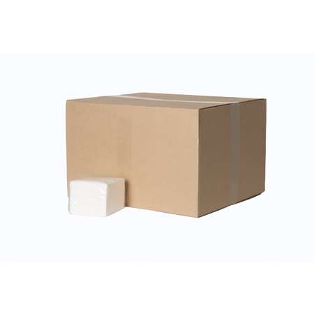 Туалетная бумага Бумага Сити в листах двухслойная 200 листов в пачке система Т3 40 пачек в коробке