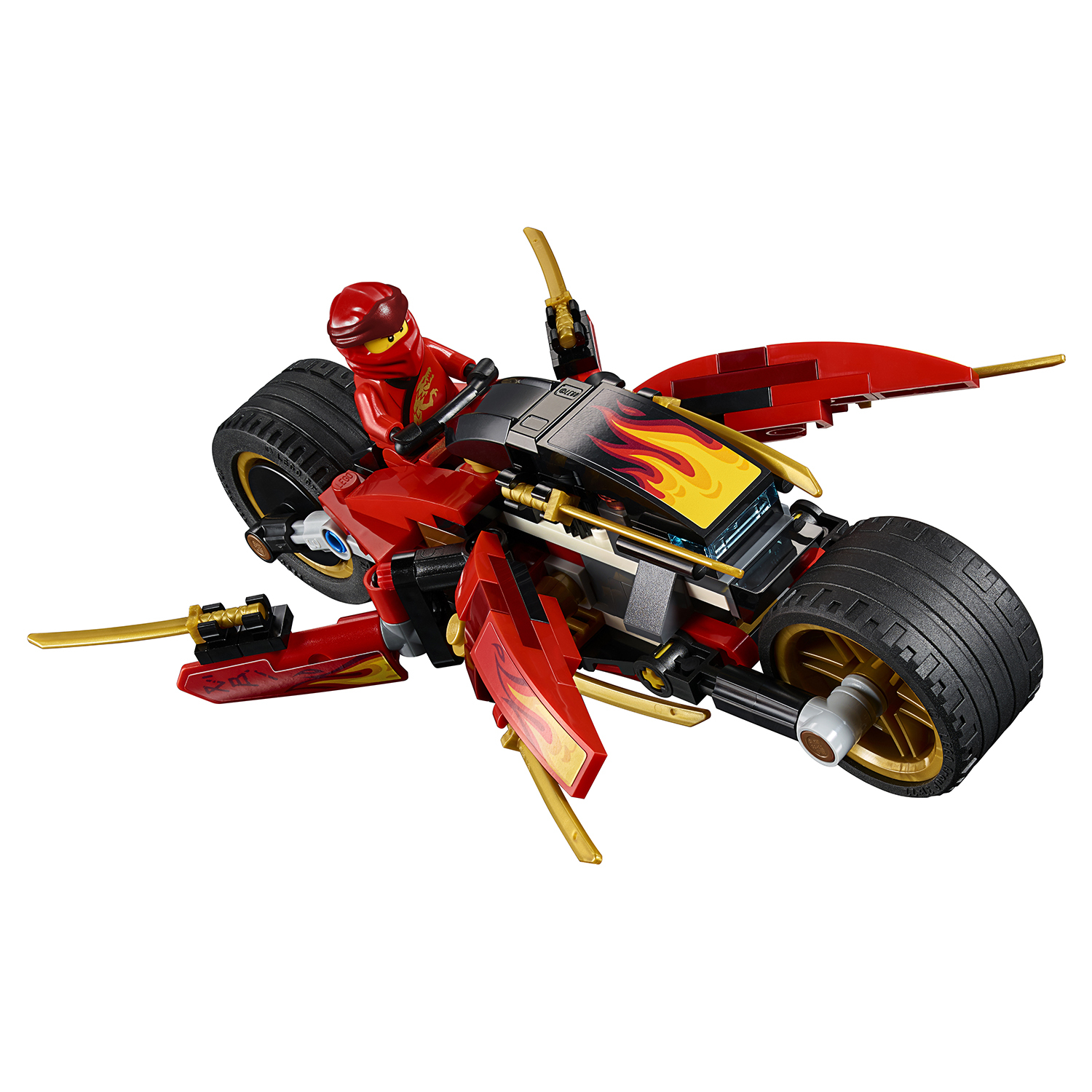 Конструктор LEGO Ninjago Мотоцикл-клинок Кая и снегоход Зейна 70667 - фото 21