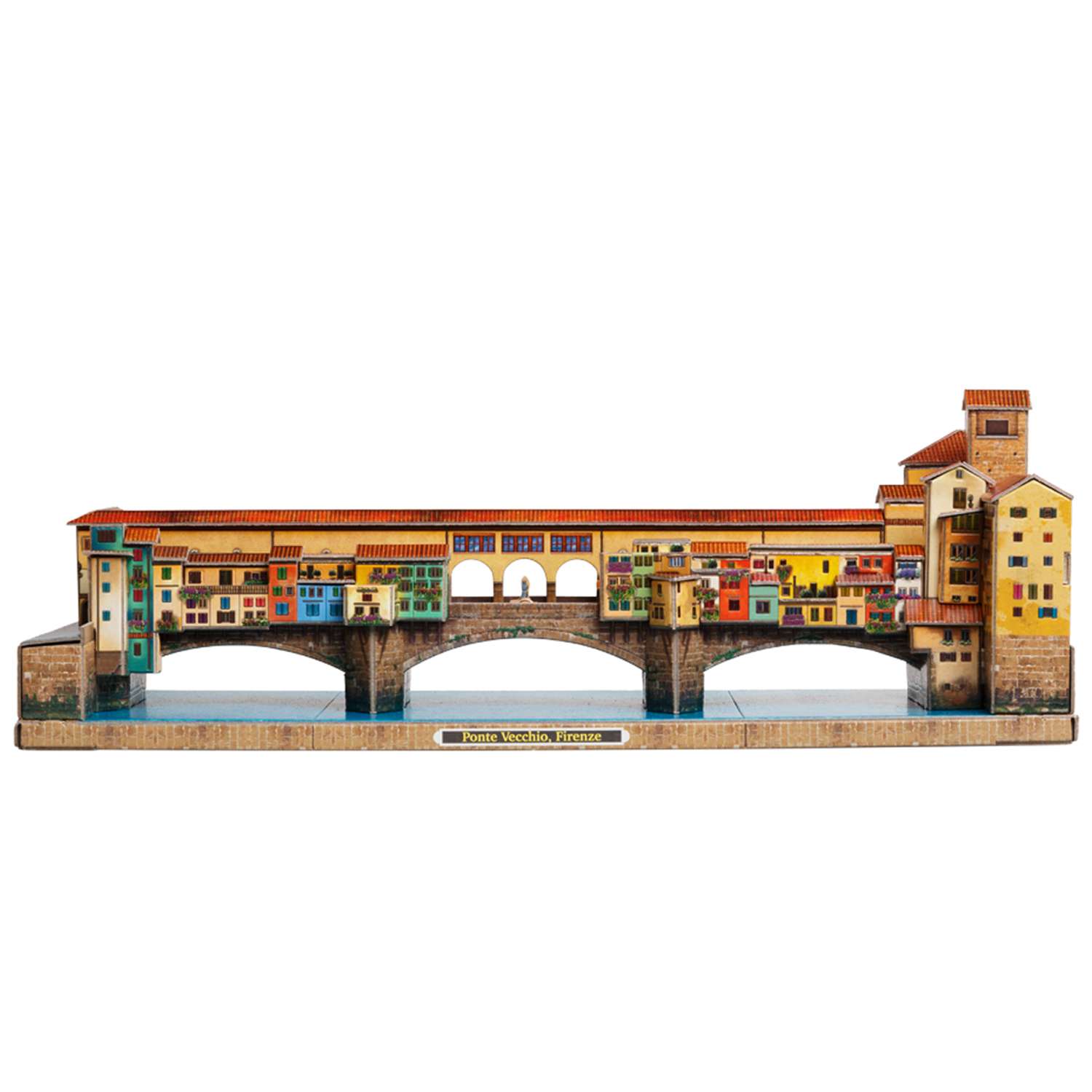 Сборная модель Умная бумага Города в миниатюре Мост Ponte Vecchio 612 612 - фото 2