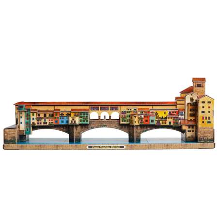 Сборная модель Умная бумага Города в миниатюре Мост Ponte Vecchio 612