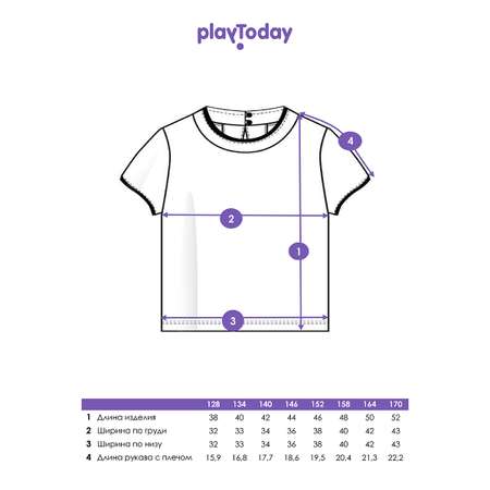 Блузка PlayToday