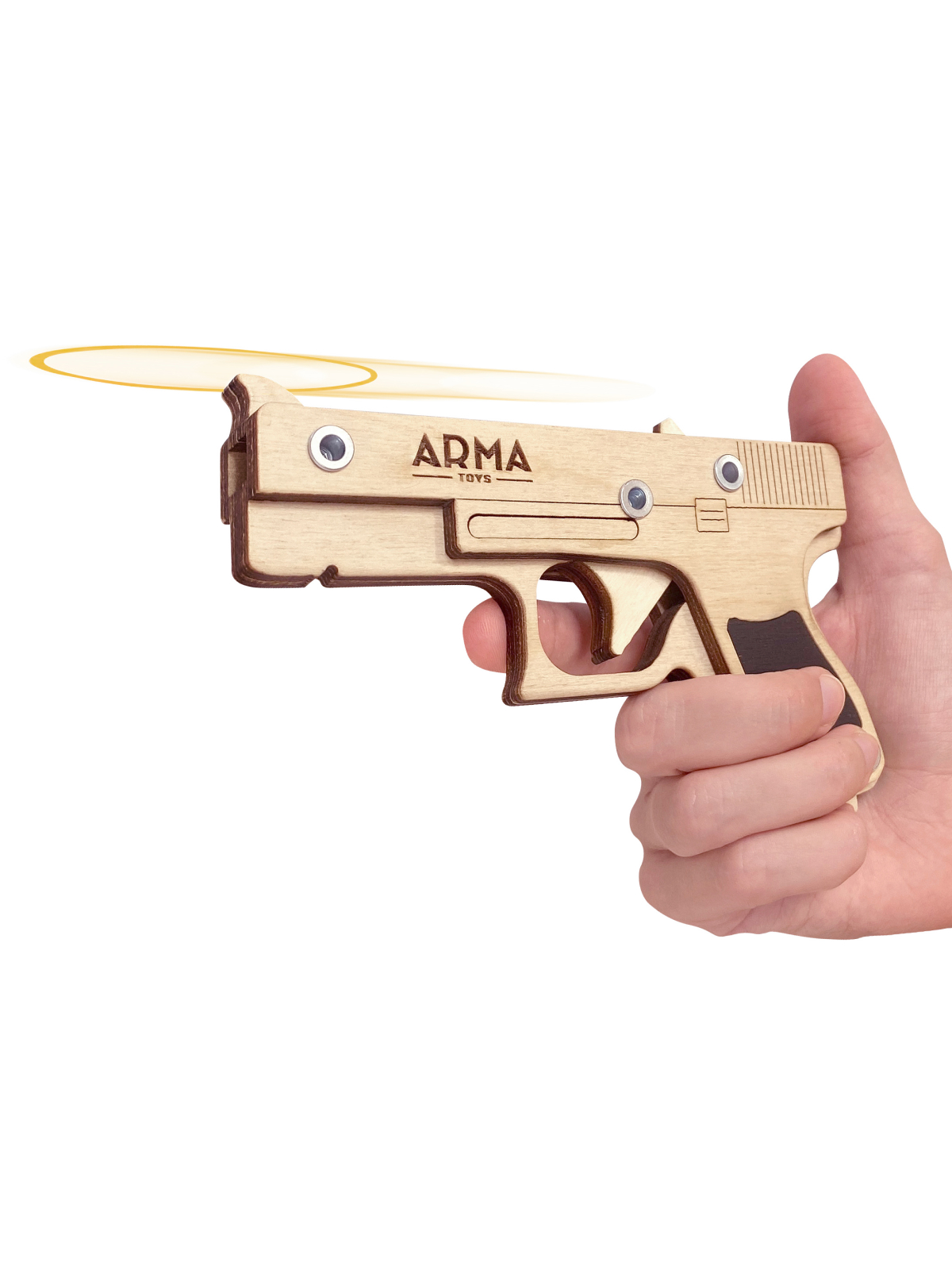 Резинкострел Arma.toys Деревянный пистолет ТТ - фото 1