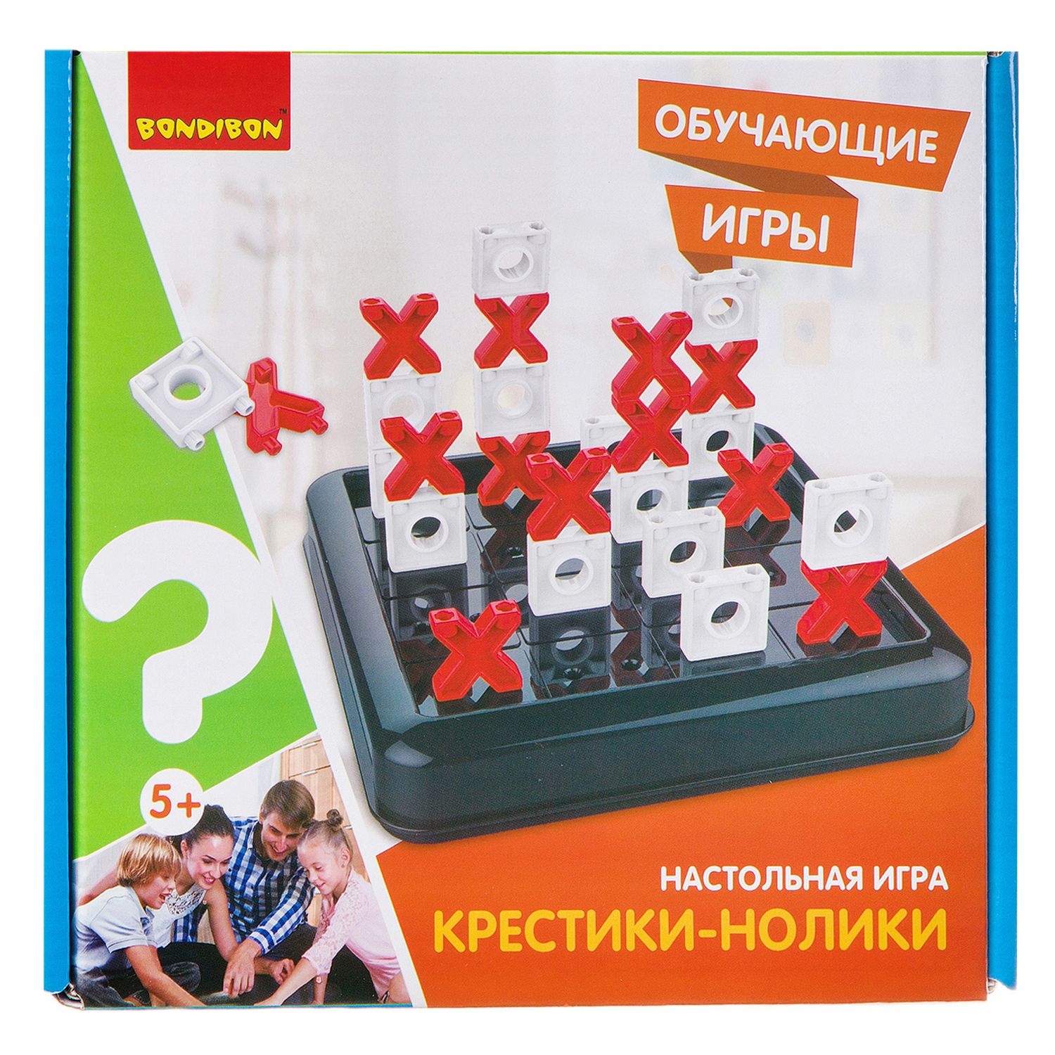 Игра обучающая Bondibon Крестики-нолики ВВ3325 - фото 7