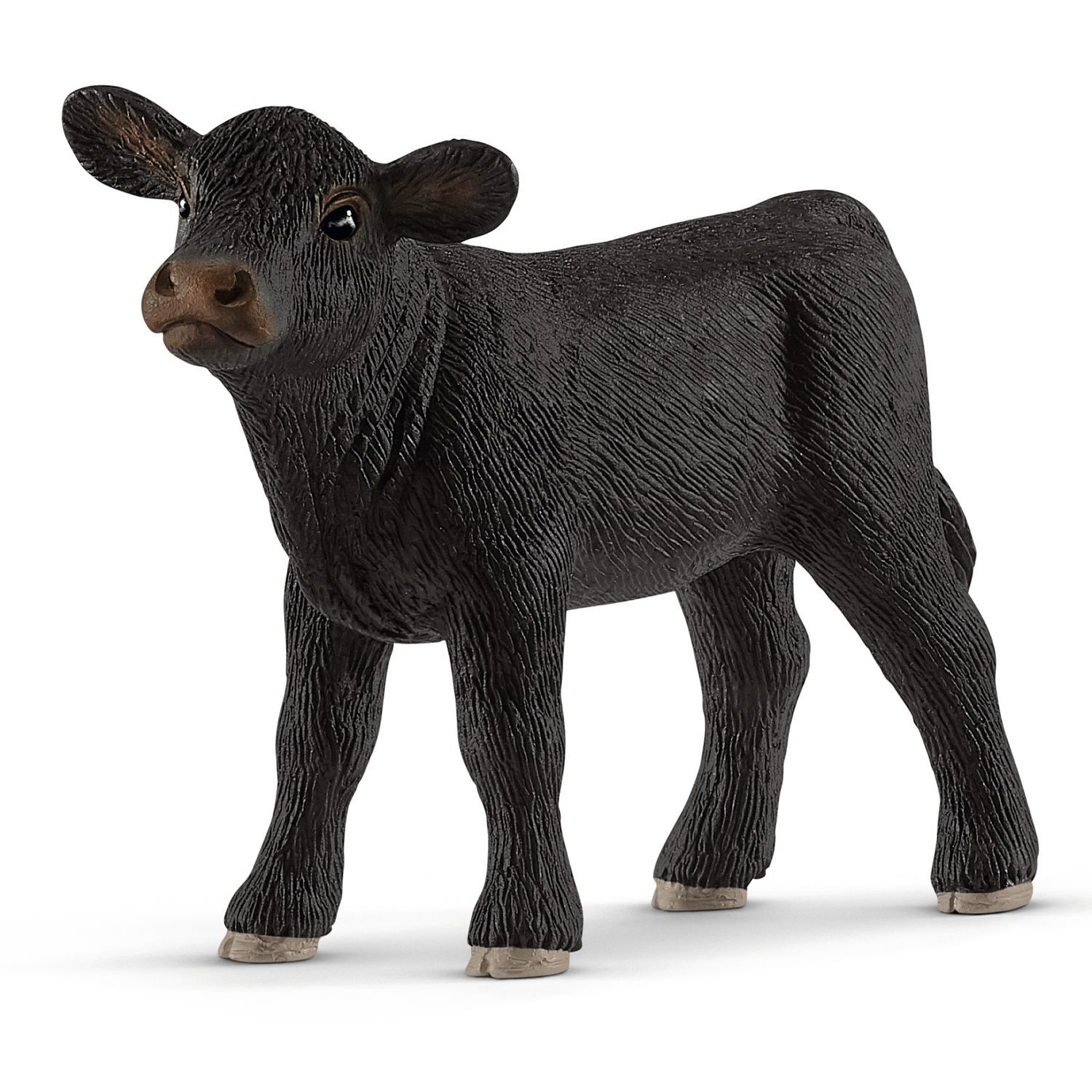 Фигурка SCHLEICH Теленок Черный Ангус 13880 - фото 1