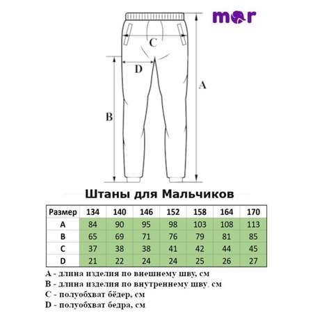 Брюки MOR